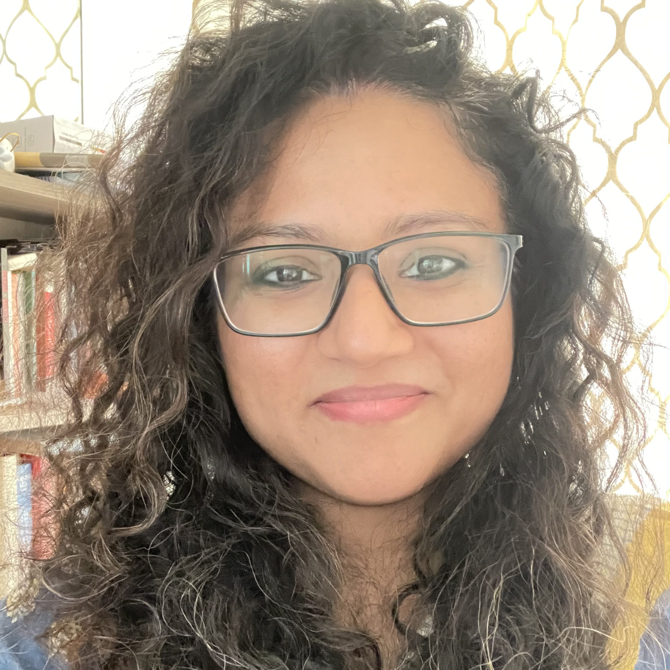 A photograph of Aditi Dasgupta. 