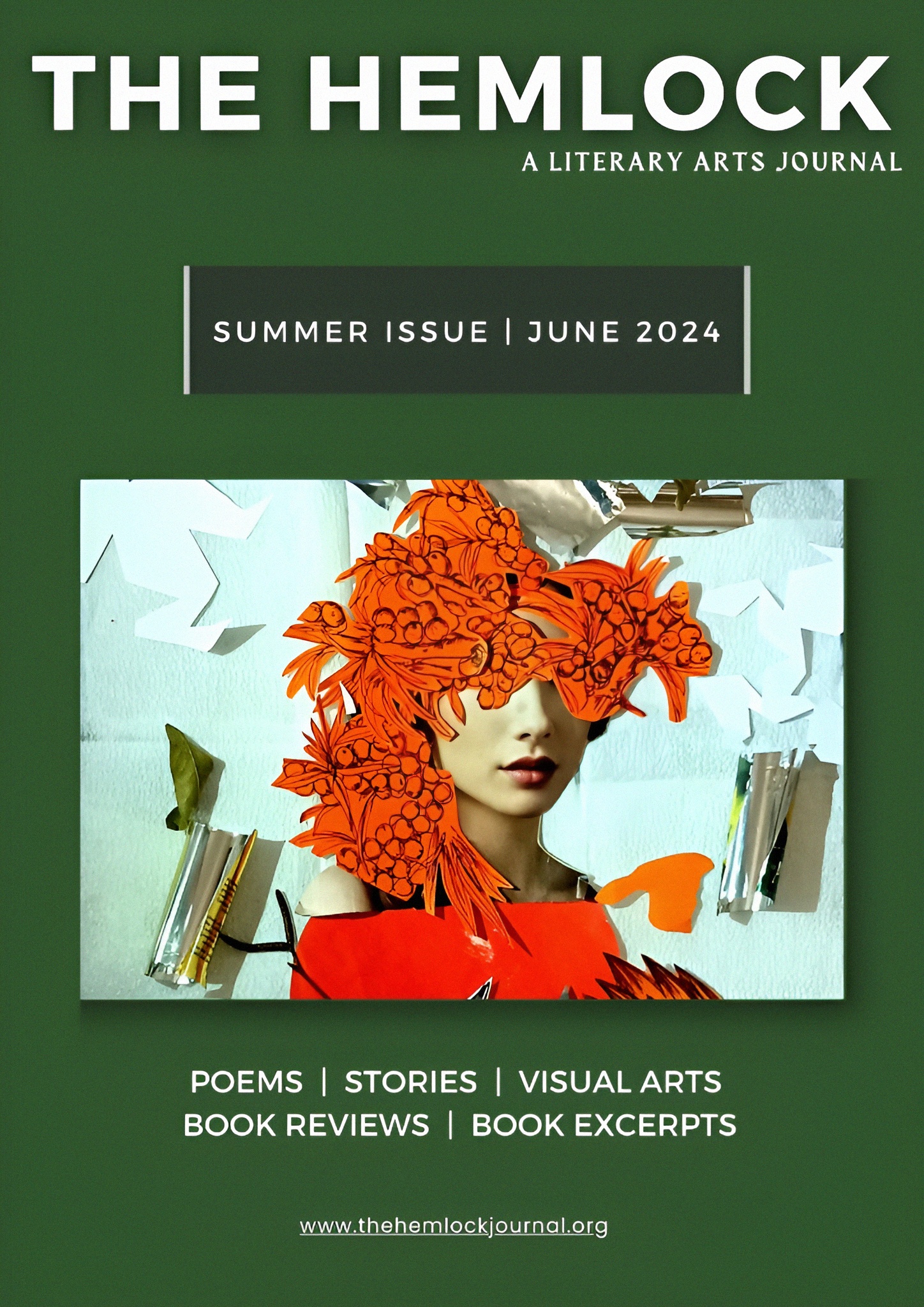 Front cover of The Hemlock Summer Issue 2024 (Issue 04)