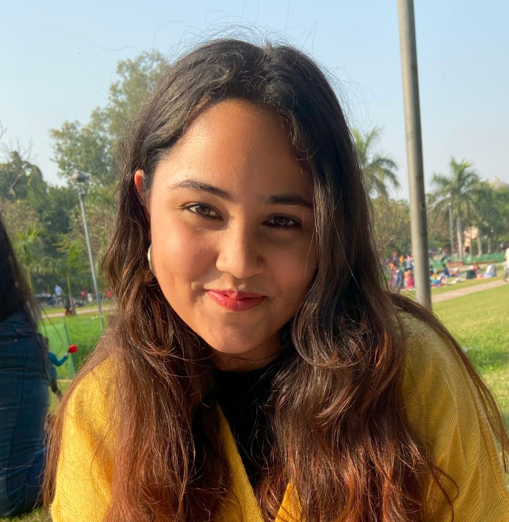 A photograph of Poorvi Kapoor. 