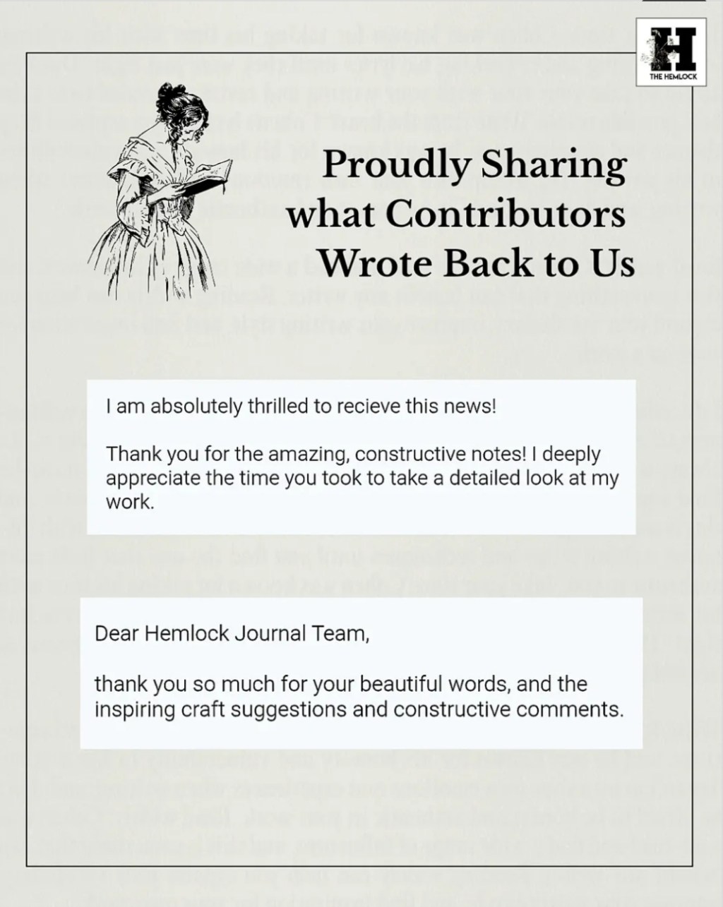 Why The Hemlock Journal’s Editorial Feedback&nbsp;Matters!