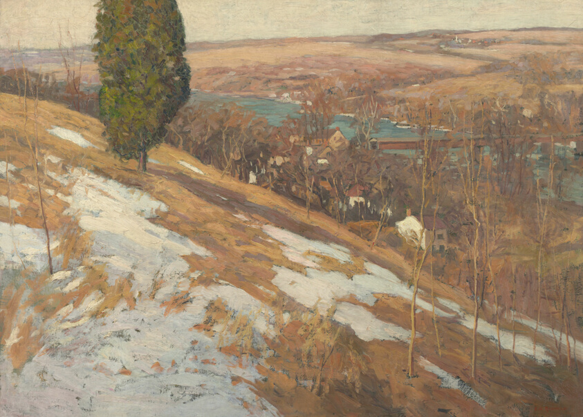 Art named 'Centre Bridge' (1904) by Edward Willis Redfield