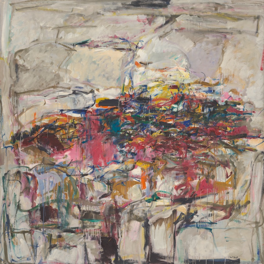 An art named City Landscape by Joan Mitchell. 