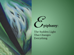 Thumbnail of Epiphany: The Sudden Light That Changes Everything