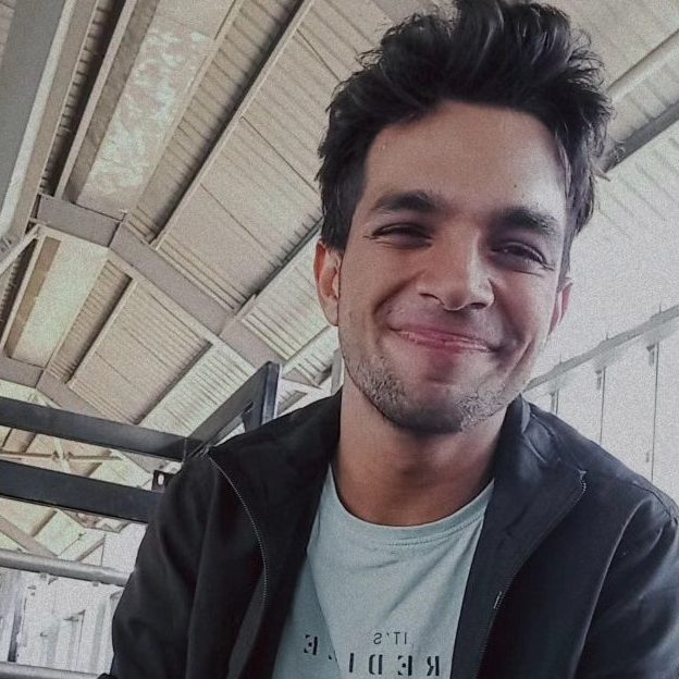 A photograph of Abdullah Lakdawala. 