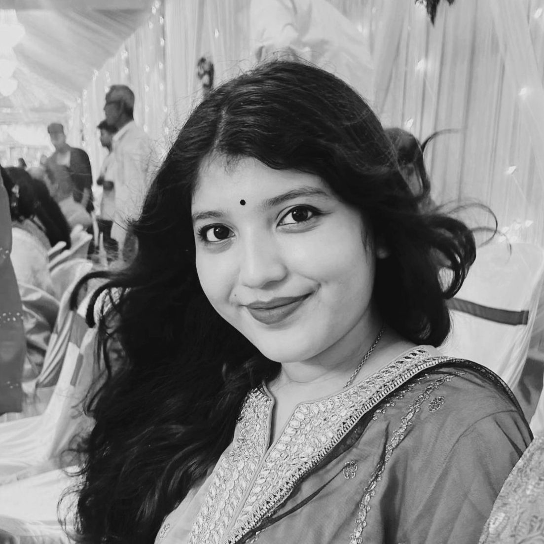 A photograph of Banashri Sengupta.