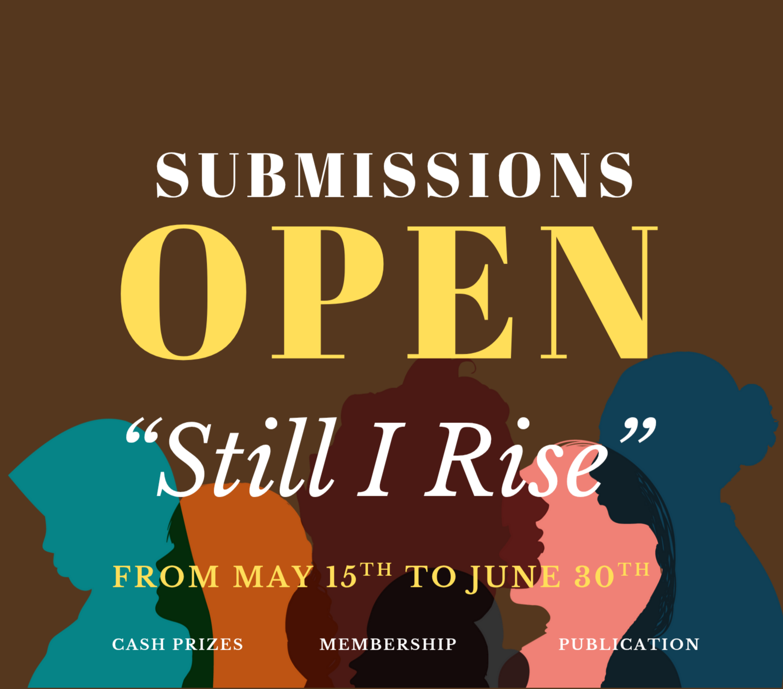 Poetry Writing Contest Submissions Open Poster