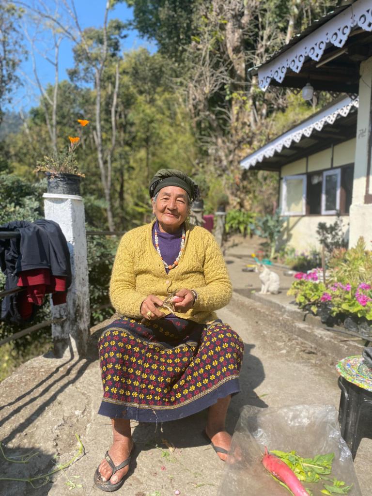A photograph of  Farasay Breemu Lepcha. 