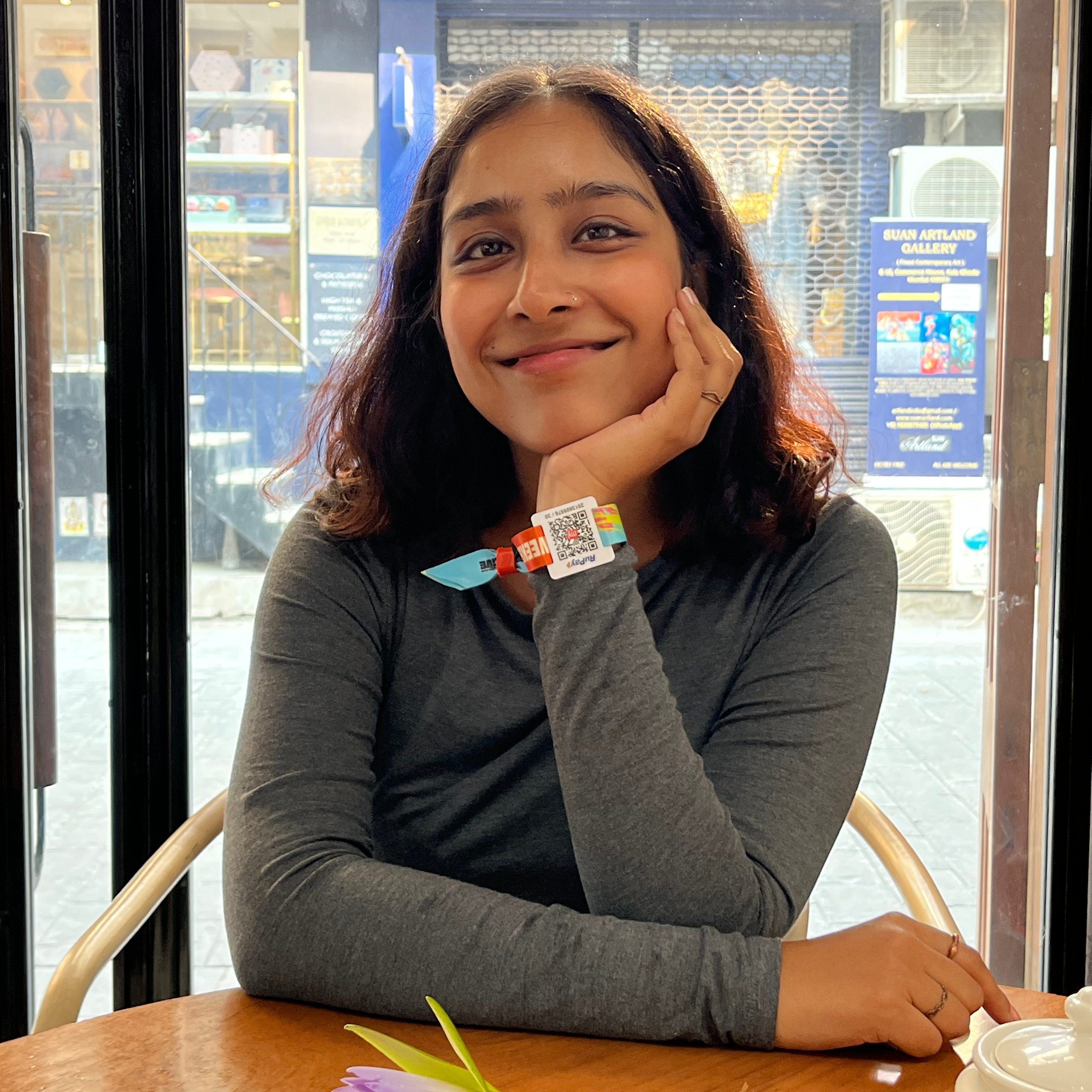 A photograph of Rushalee Goswami. 