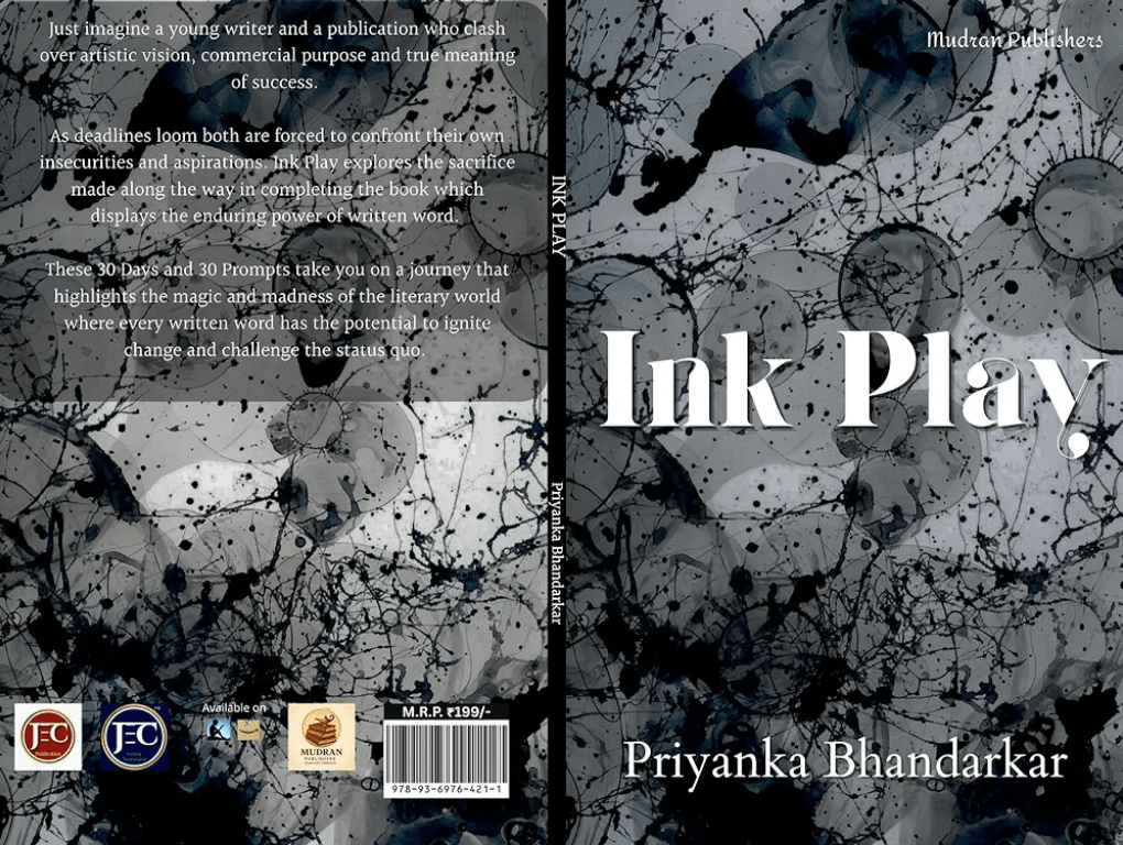 Book Cover of Priyanka Bhandarkar's Ink Play. 