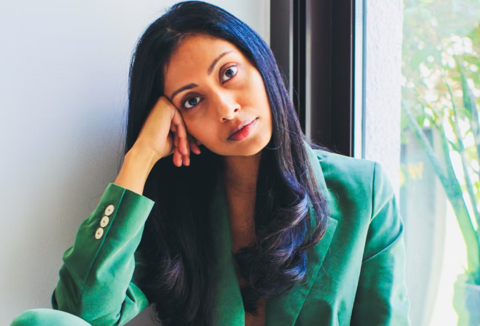 A photograph of Avni Doshi. 
