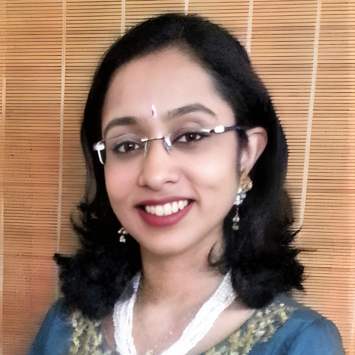 A photograph of Parvathi Ramkumar.